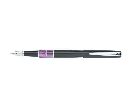 Ручка перьевая Libra, 417556, Цвет: черный,фиолетовый,серебристый, изображение 2