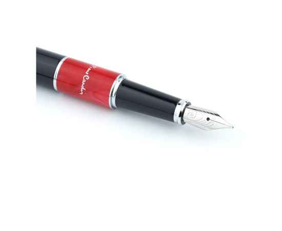 Ручка перьевая Libra, 417555, Цвет: черный,красный,серебристый, изображение 6