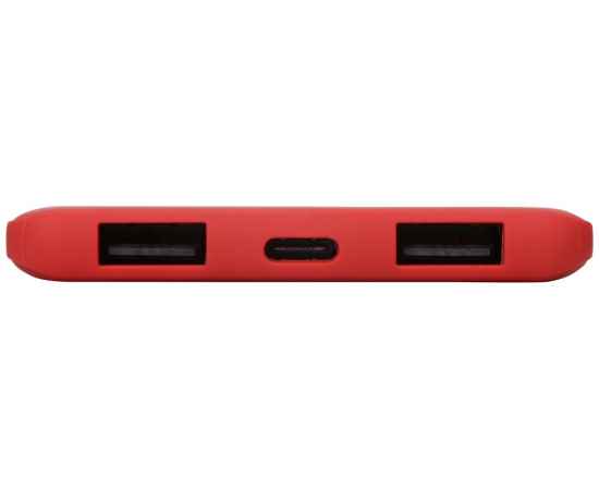 596801 Внешний аккумулятор Reserve с USB Type-C, 5000 mAh, Цвет: красный, изображение 6