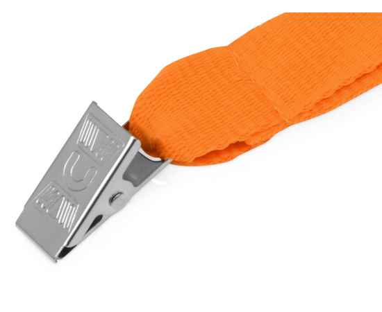 Ланьярд с клипом, 839118, Цвет: оранжевый, изображение 2