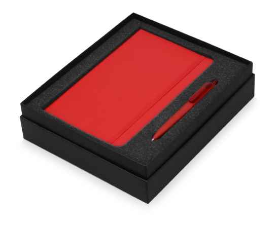 Подарочный набор Moleskine Indiana с блокнотом А5 Soft и ручкой, 700373.02, Цвет: красный,красный, изображение 2