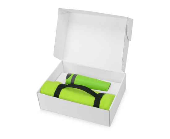 Подарочный набор Cozy с пледом и термокружкой, 700360.03, Цвет: зеленый, Объем: 450, изображение 2