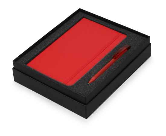 Подарочный набор Moleskine Amelie с блокнотом А5 Soft и ручкой, 700372.02, Цвет: красный,красный, изображение 2