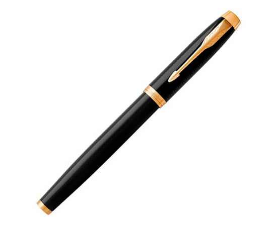 Ручка роллер Parker IM Core Black GT, 1931659, Цвет: черный,золотистый, изображение 2