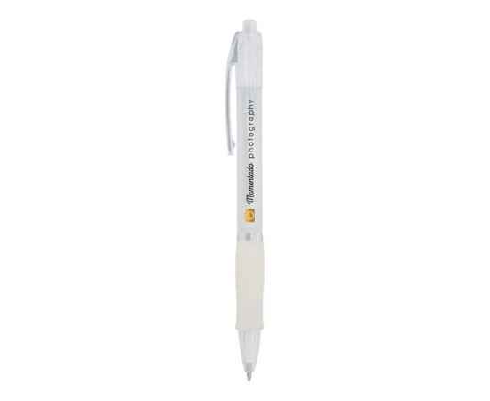 Ручка пластиковая шариковая Trim, 10731702, Цвет: белый, изображение 2