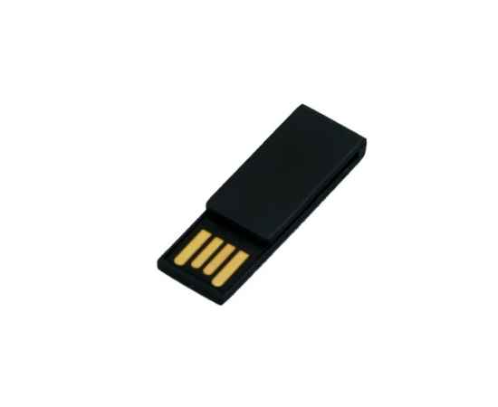 USB 2.0- флешка промо на 16 Гб в виде скрепки, 16Gb, 6012.16.07, Цвет: черный, Интерфейс: USB 2.0, Объем памяти: 16 Gb, Размер: 16Gb, изображение 3