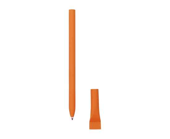 Ручка из переработанной бумаги с колпачком Recycled, 12600.13, Цвет: оранжевый, изображение 2