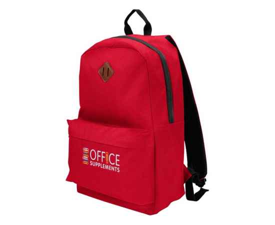 Рюкзак Stratta для ноутбука 15, 12039204, Цвет: красный, изображение 4