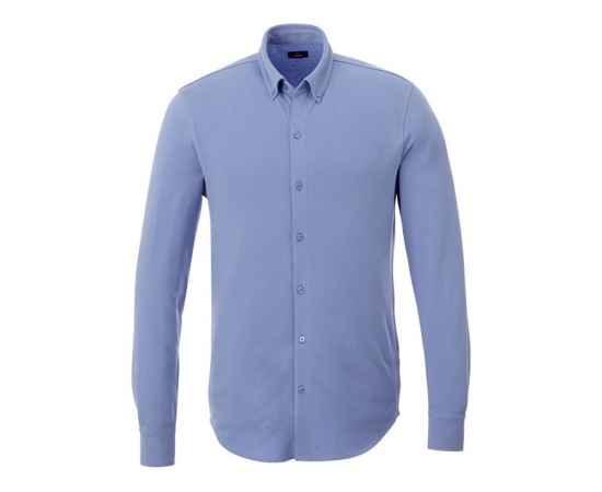 Рубашка Bigelow мужская с длинным рукавом, XS, 3817640XS, Цвет: светло-синий, Размер: XS, изображение 2