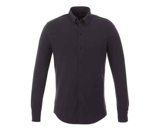 Рубашка Bigelow мужская с длинным рукавом, XS, 3817689XS, Цвет: серый, Размер: XS, изображение 2
