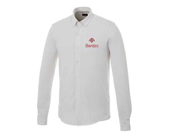 Рубашка Bigelow мужская с длинным рукавом, XS, 3817601XS, Цвет: белый, Размер: XS, изображение 4