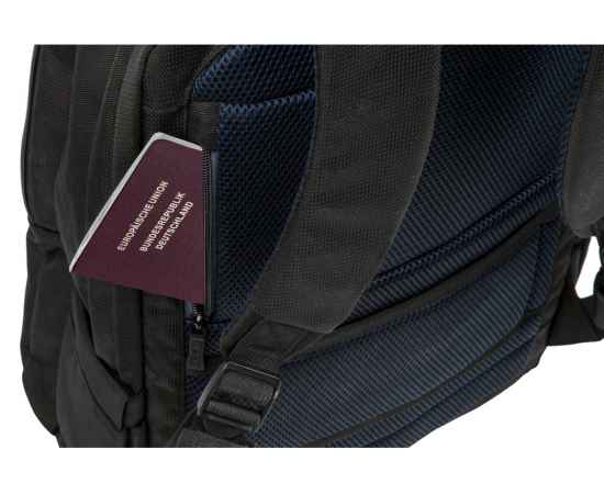 Рюкзак для ноутбука 17.3, 94073, Цвет: черный, изображение 20