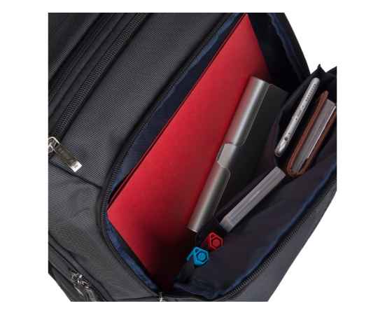 Рюкзак для ноутбука 15.6, 94061, Цвет: черный, изображение 8