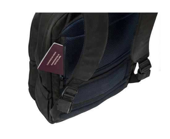 Рюкзак для ноутбука 17.3, 94073, Цвет: черный, изображение 16