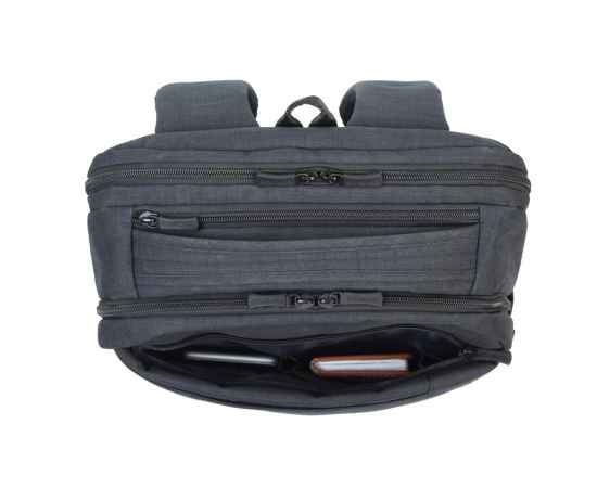Рюкзак для ноутбука 17.3, 94070, Цвет: черный, изображение 14