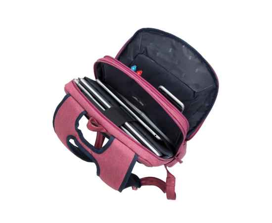 Рюкзак для ноутбука 15.6, 94041, Цвет: красный, изображение 5