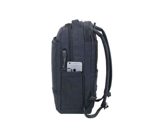 Рюкзак для ноутбука 17.3, 94070, Цвет: черный, изображение 4
