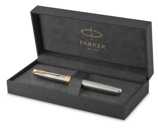 Ручка роллер Parker Sonnet Core Stainless Steel GT, 1931506, изображение 4