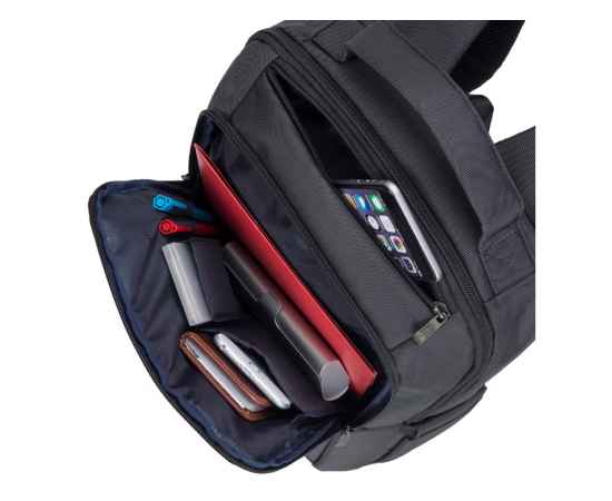 Рюкзак для ноутбука 15.6, 94061, Цвет: черный, изображение 10