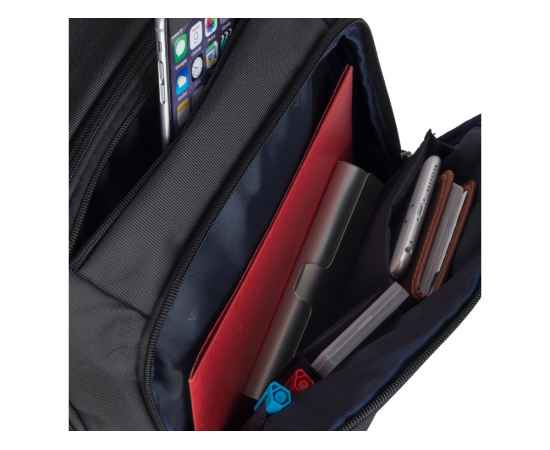 Рюкзак для ноутбука 15.6, 94061, Цвет: черный, изображение 9