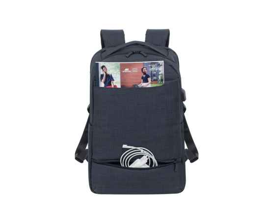Рюкзак для ноутбука 17.3, 94070, Цвет: черный, изображение 9