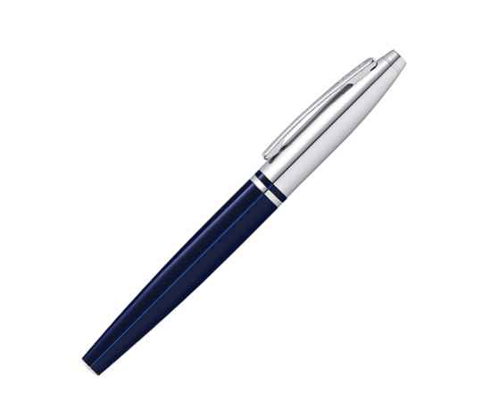 Ручка-роллер Calais, 421215, Цвет: черный,синий,серебристый, изображение 2