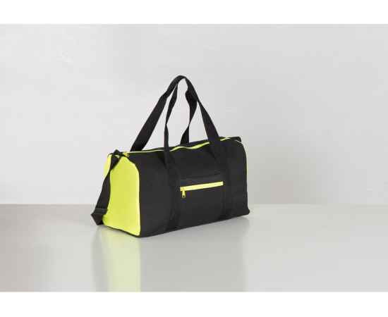Спортивная сумка Master, 938501, Цвет: черный,неоновый зеленый, изображение 8