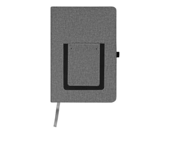Блокнот А5 Pocket с карманом для телефона, 787150, Цвет: серый, изображение 4