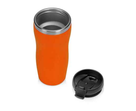 Термокружка Mony Steel soft-touch, 827008, Цвет: оранжевый, Объем: 350, изображение 2