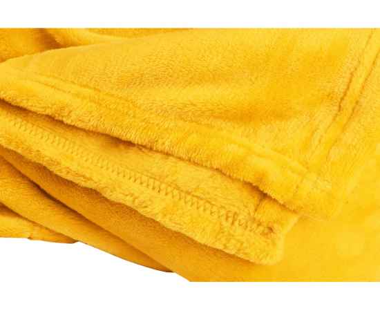 Плед мягкий флисовый Fancy, 838304, Цвет: желтый, изображение 3