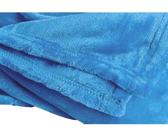 Плед мягкий флисовый Fancy, 838313, Цвет: голубой, изображение 3
