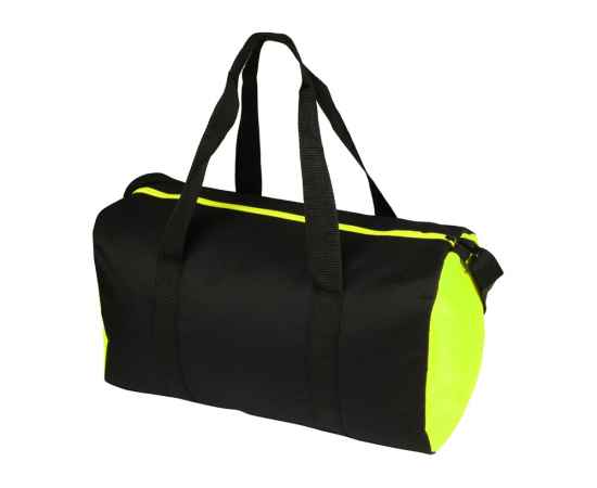 Спортивная сумка Master, 938501, Цвет: черный,неоновый зеленый, изображение 2