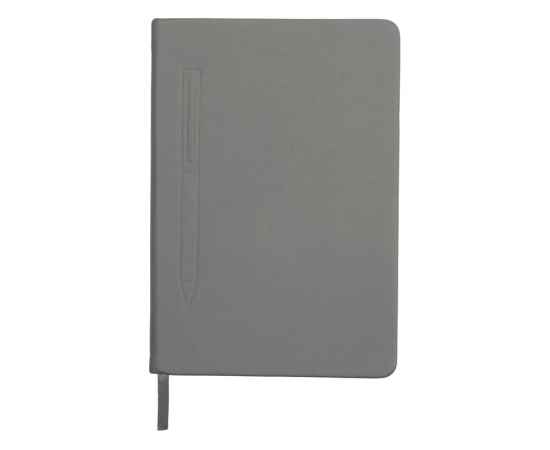 Блокнот А5 Magnet soft-touch с магнитным держателем для ручки, A5, 781144, Цвет: серый, Размер: A5, изображение 4