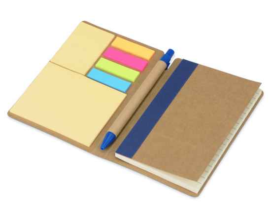 Набор стикеров А6 Write and stick с ручкой и блокнотом, 788902, Цвет: синий,синий,синий, изображение 2