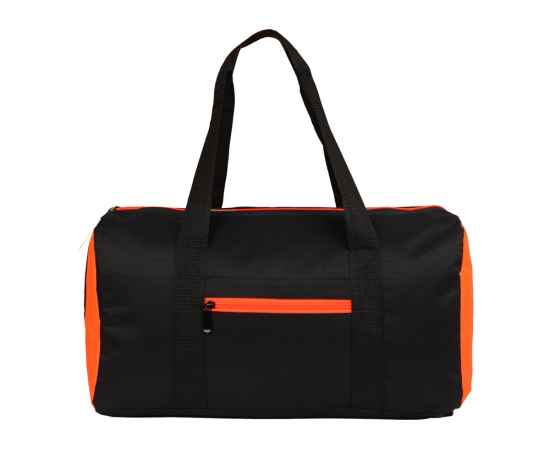 Спортивная сумка Master, 938502, Цвет: черный,неоновый оранжевый, изображение 3