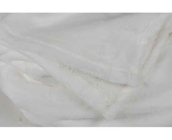 Плед мягкий флисовый Fancy, 836310, Цвет: белый, изображение 3