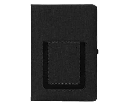 Блокнот А5 Pocket с карманом для телефона, 787157, Цвет: черный, изображение 4