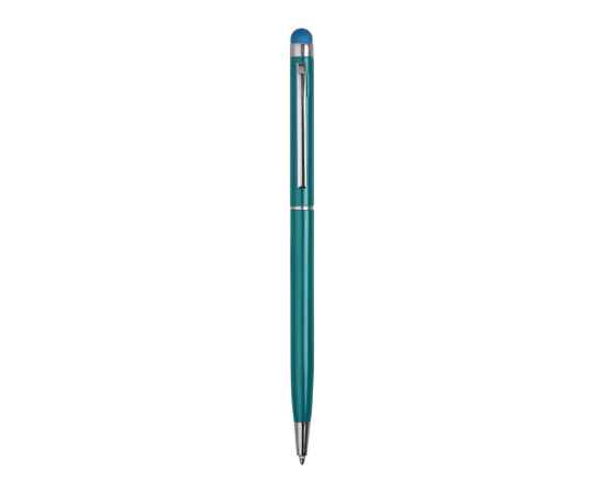 Ручка-стилус металлическая шариковая Jucy, 11571.23, Цвет: бирюзовый, изображение 2