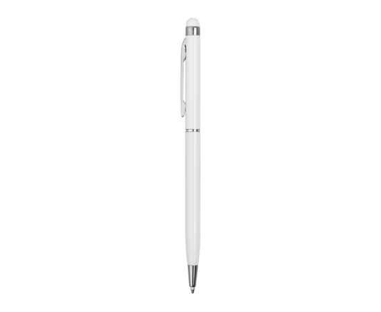 Ручка-стилус металлическая шариковая Jucy, 11571.06, Цвет: белый, изображение 3