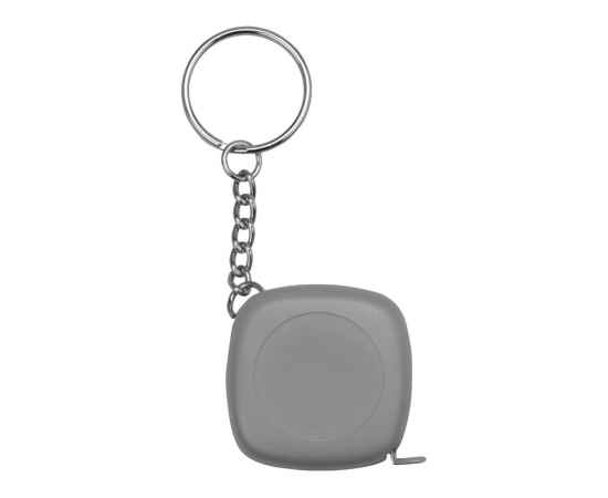 Брелок-рулетка Block, 1м, 716345, Цвет: серый, изображение 3