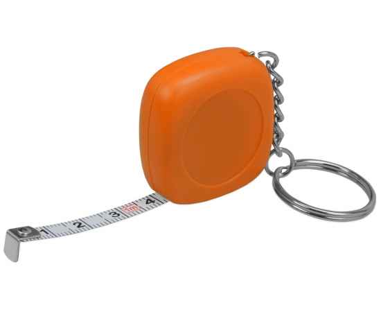 Брелок-рулетка Block, 1м, 716348, Цвет: оранжевый, изображение 2