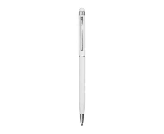 Ручка-стилус металлическая шариковая Jucy, 11571.06, Цвет: белый, изображение 2