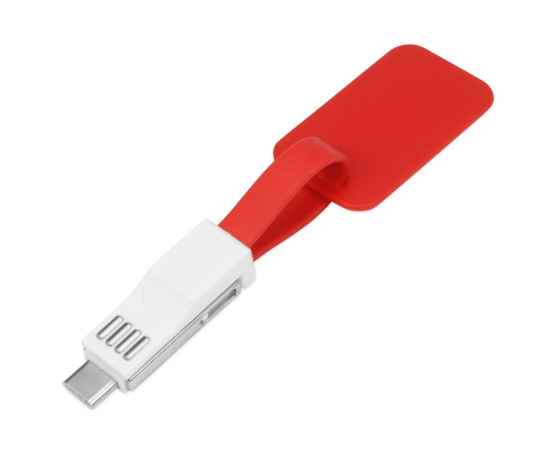 590911 Зарядный кабель Charge-it 3 в 1, Цвет: красный, изображение 2