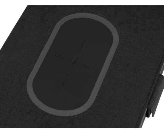 593908 Органайзер с беспроводной зарядкой Powernote, 5000 mAh, Цвет: темно-серый, изображение 9