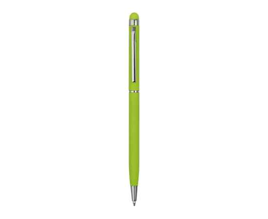 Ручка-стилус металлическая шариковая Jucy Soft soft-touch, 18570.03, Цвет: зеленое яблоко, изображение 2