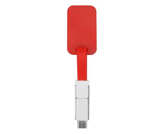 590911 Зарядный кабель Charge-it 3 в 1, Цвет: красный, изображение 5