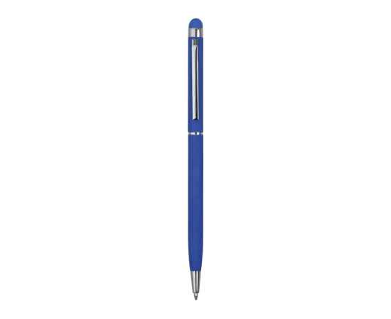 Ручка-стилус металлическая шариковая Jucy Soft soft-touch, 18570.02, Цвет: синий, изображение 2