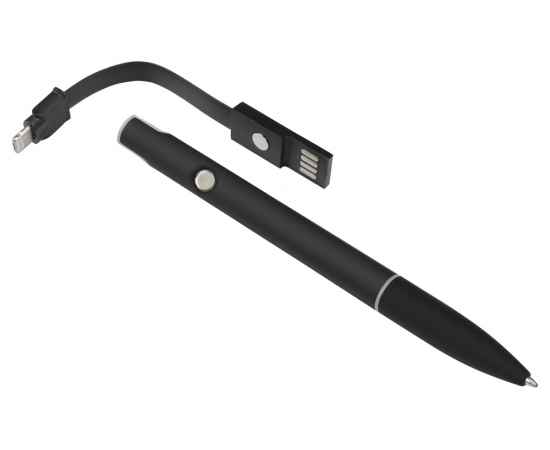 Ручка металлическая шариковая Connect с кабелем USB 2 в 1, 11411.07, изображение 5