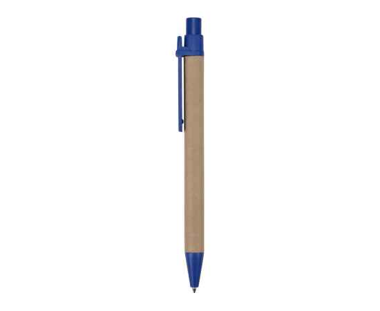 Ручка картонная шариковая Эко 3.0, 12380.02, Цвет: синий,светло-коричневый, изображение 3