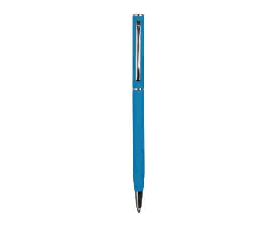 Ручка металлическая шариковая Атриум софт-тач, 18312.22, Цвет: голубой, изображение 2